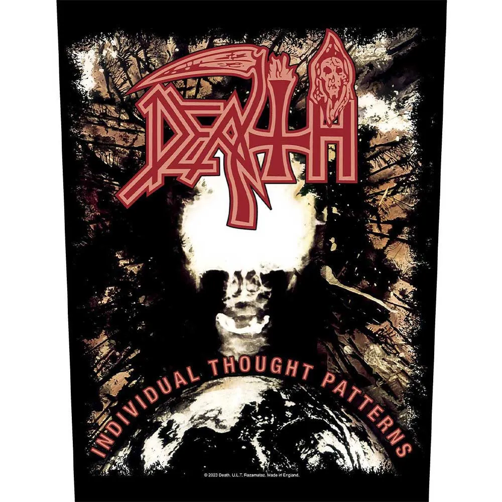 Death Individual Thought Patterns Back Patch sold by Paradiso Clothing