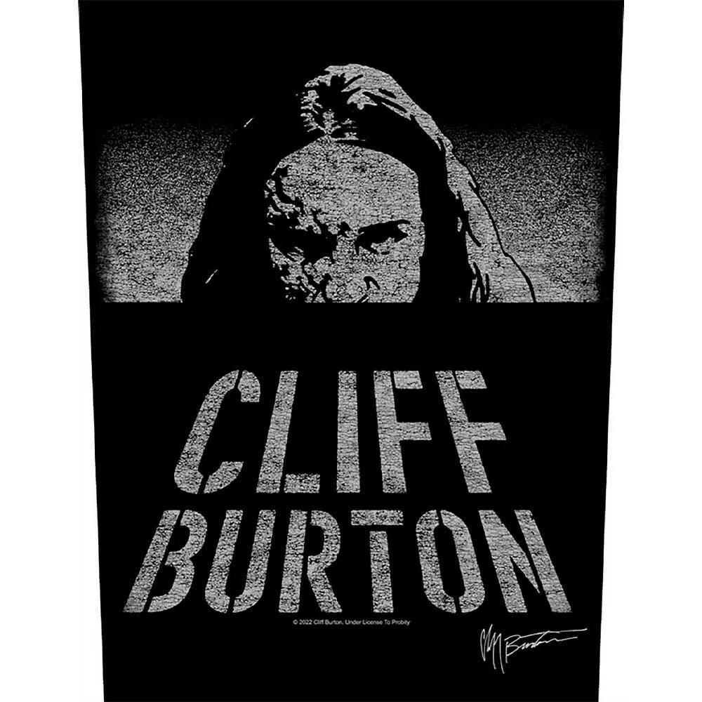 Metallica Dawn Of Cliff Band Logo Back Patch sold by Paradiso Clothing