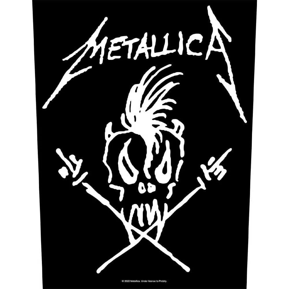 Metallica Scary Guy Band Logo Back Patch sold by Paradiso Clothing