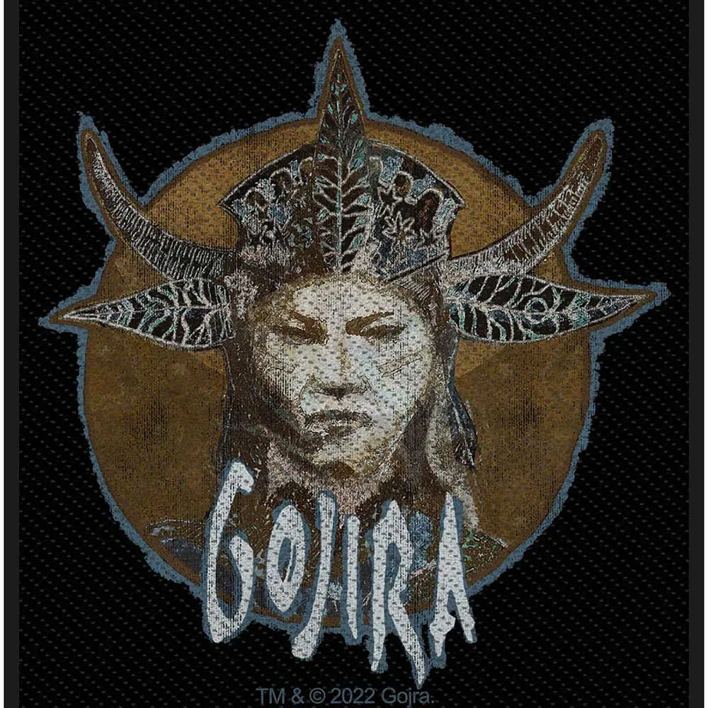 Gojira Standard Patch Fortitude new Official Black sold by Paradiso Clothing