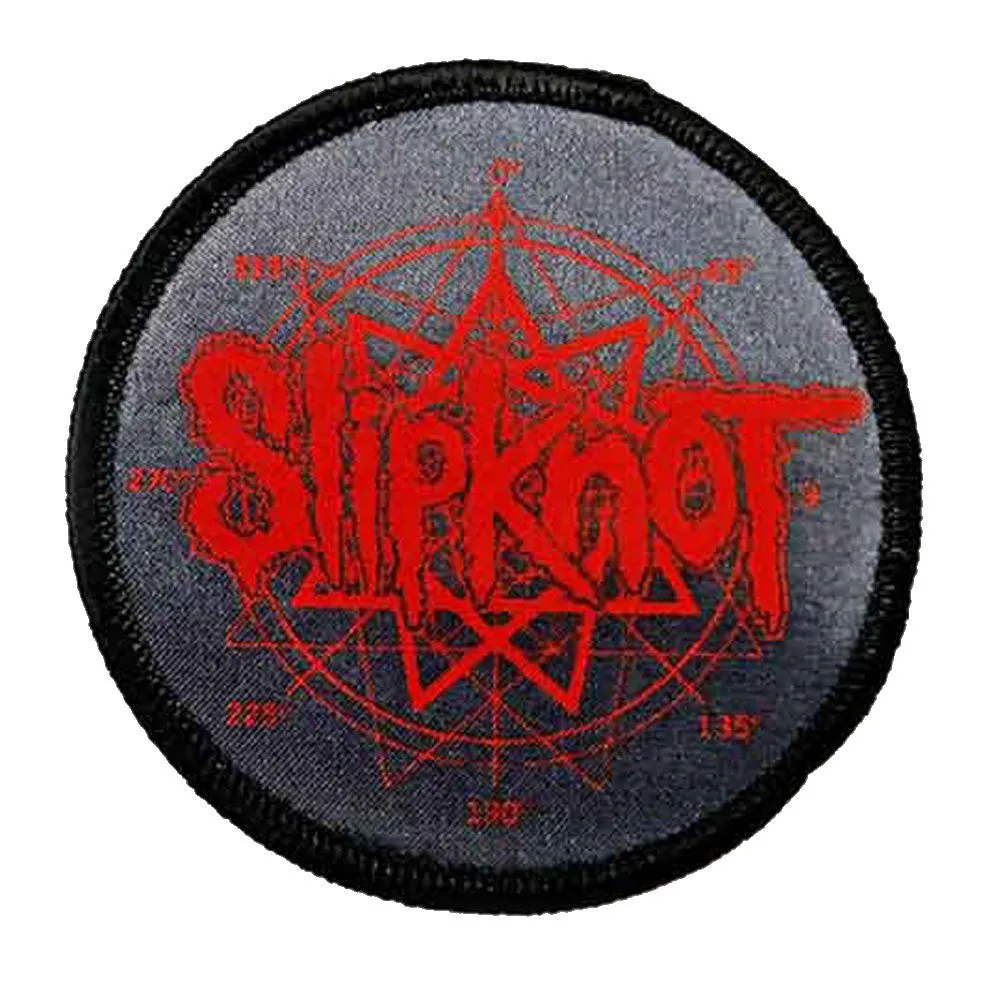 Slipknot Logo And Nonagram Standard Printed Patch sold by Paradiso Clothing