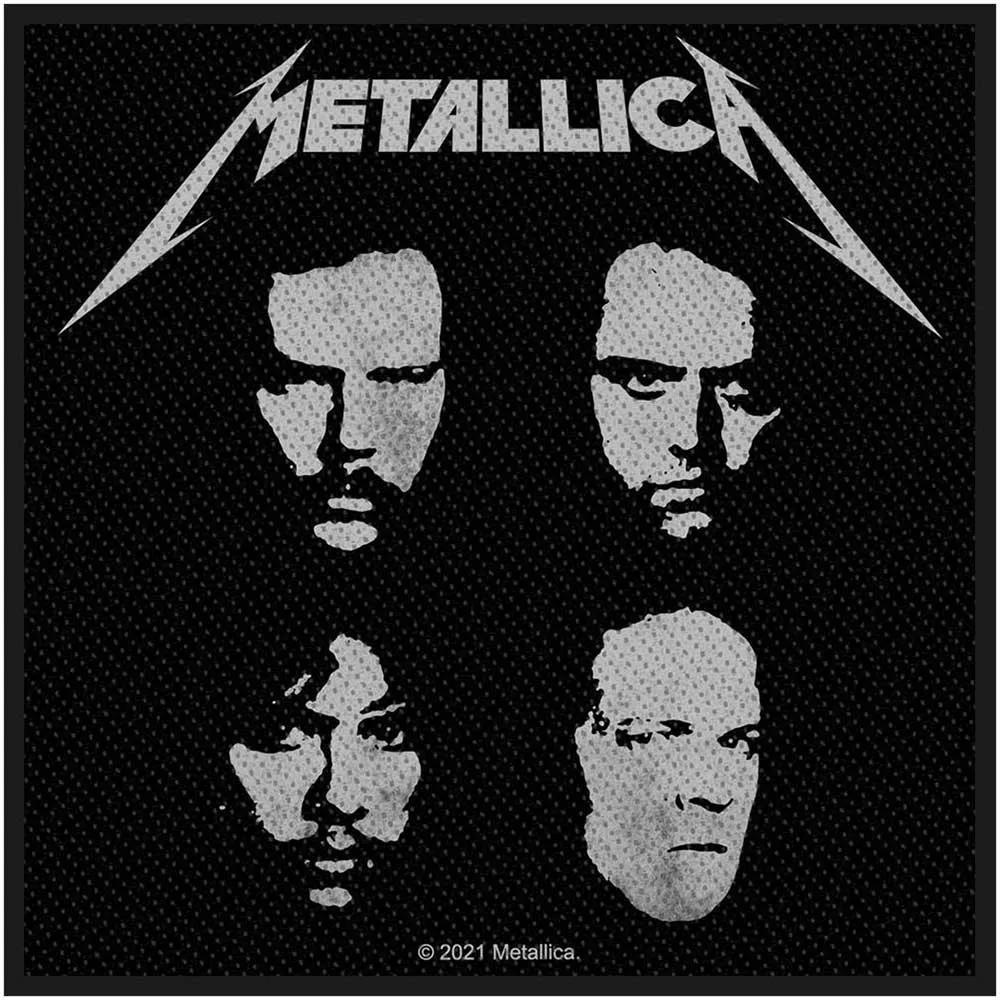 Metallica Standard Patch Black Album 2021 new Official Black sold by Paradiso Clothing