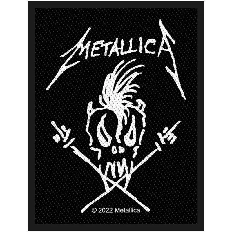 Metallica Standard Patch Scary Guy new Official Black sold by Paradiso Clothing