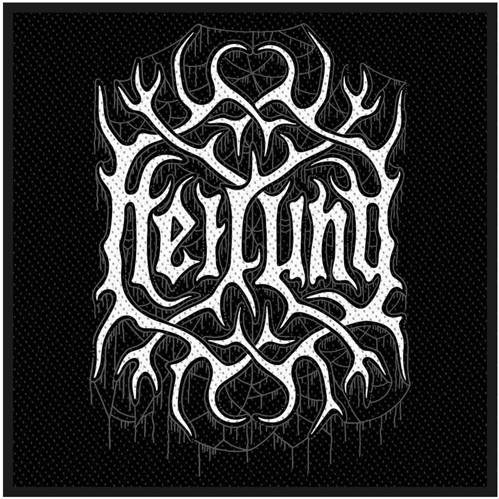 Heilung Patch Band Logo new Official Black Embroidered Woven Sew on sold by Paradiso Clothing