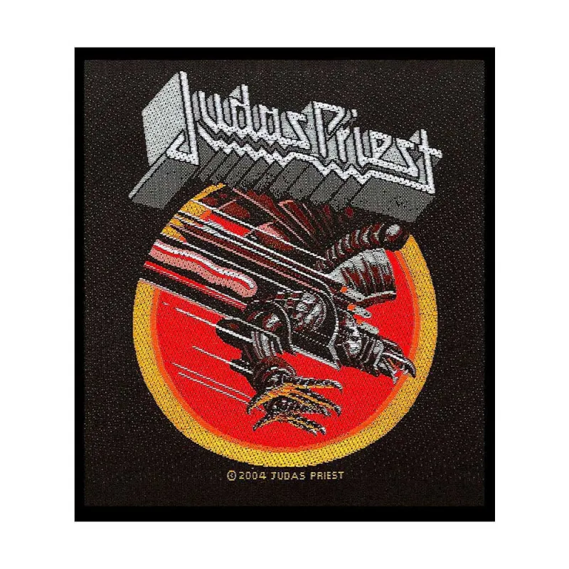 Judas Priest Standard Patch Screaming For Vengeance new Official Black sold by Paradiso Clothing