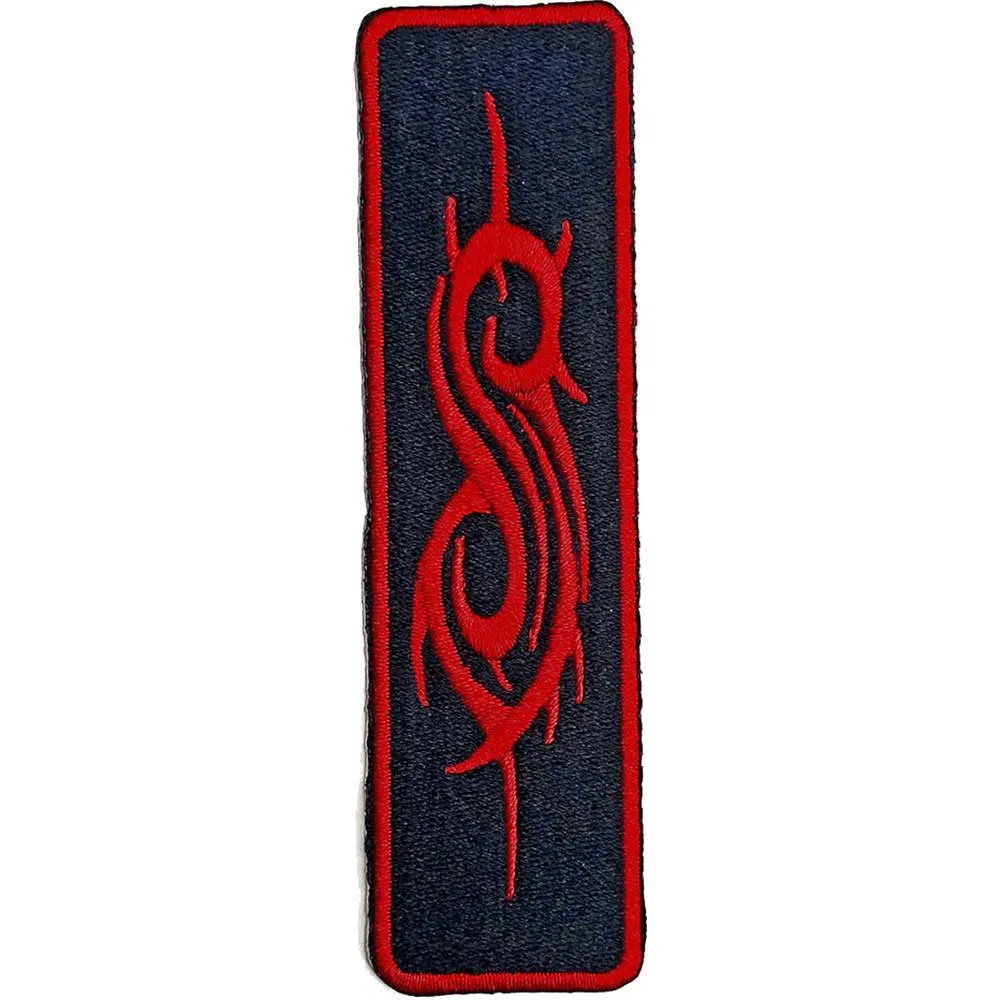 Slipknot Red Tribal Sigil Woven Patch sold by Paradiso Clothing