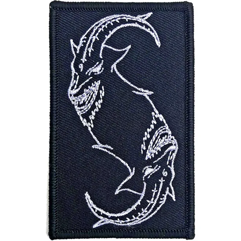 Slipknot Patch Goat Outline Band Logo Official Black Embroidered woven iron on sold by Paradiso Clothing