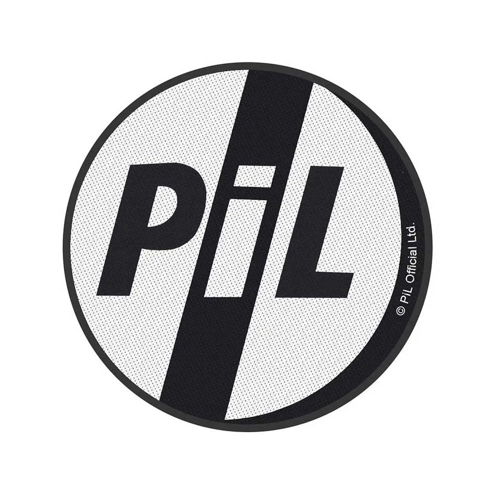 PIL Public Image Ltd Patch Logo new Official Embroidered woven Sew On sold by Paradiso Clothing