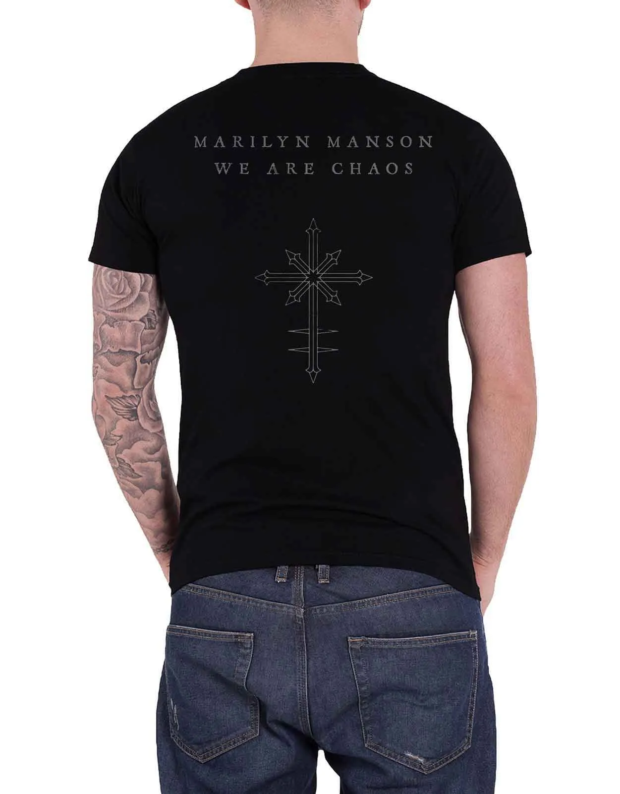 Marilyn Manson We Are Chaos Back Print T Shirt sold by Paradiso Clothing product image thumbnail 2