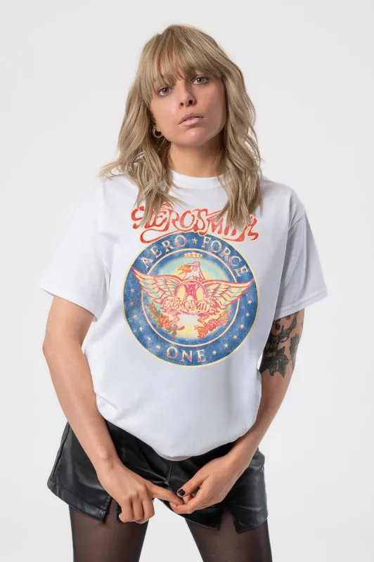 Aerosmith Aero Force One T Shirt made by Paradiso Clothing