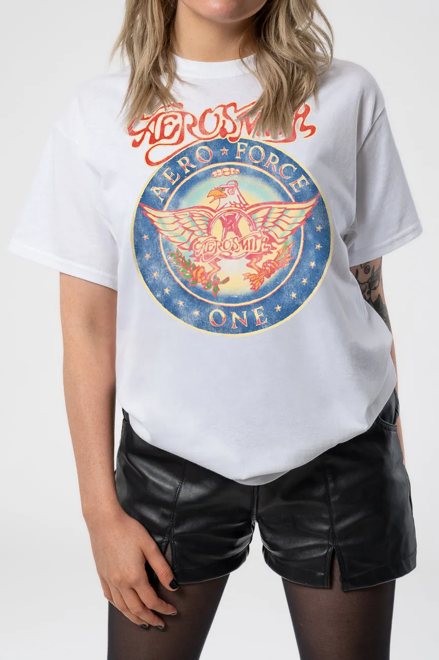 Aerosmith Aero Force One T Shirt sold by Paradiso Clothing product image thumbnail 3