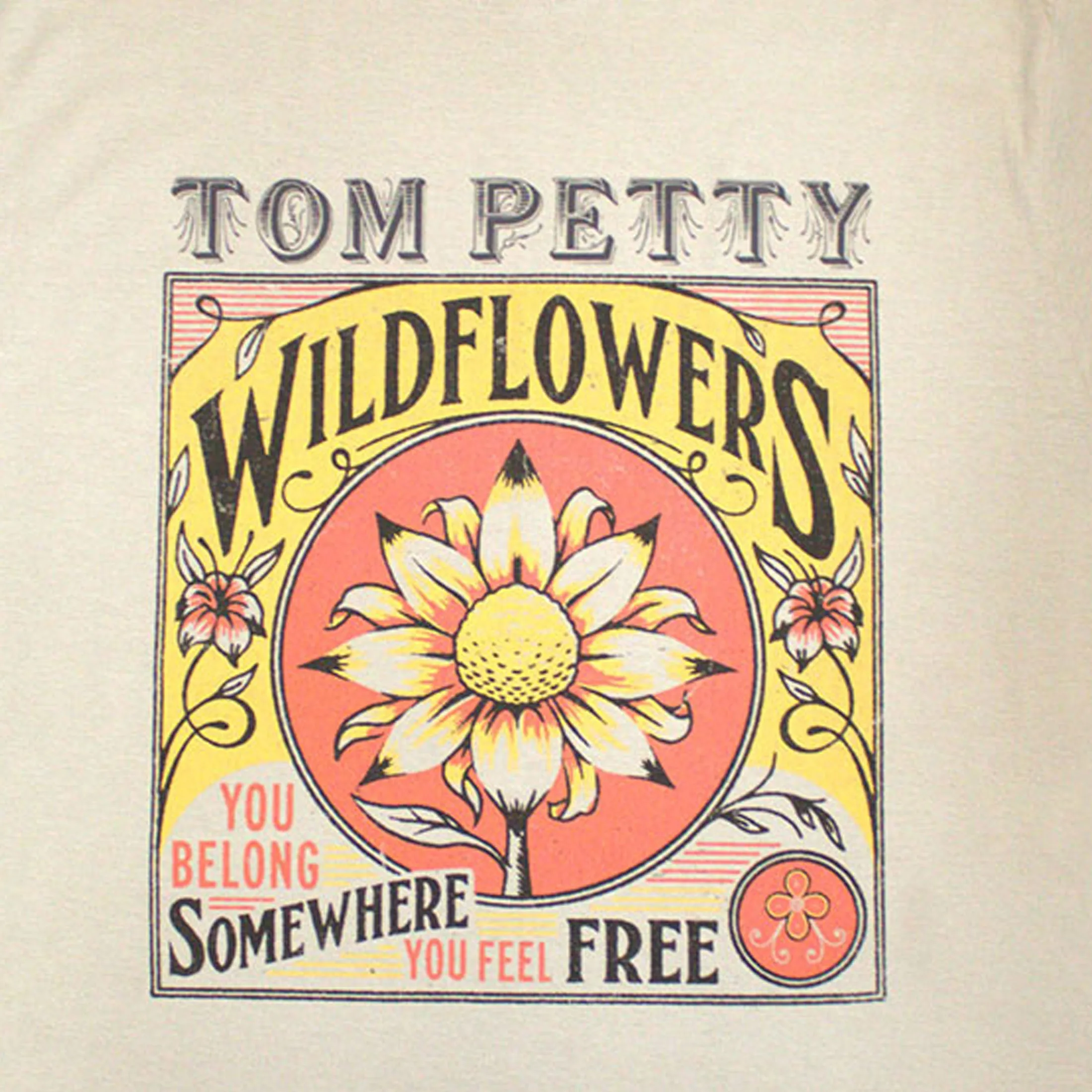 Tom Petty And The Heartbreakers Wildflowers T Shirt sold by Paradiso Clothing product image thumbnail 2