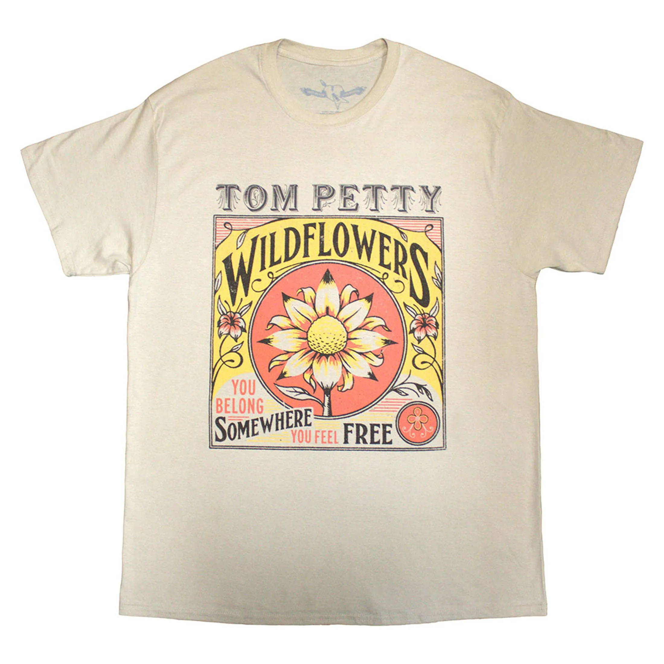Tom Petty And The Heartbreakers Wildflowers T Shirt sold by Paradiso Clothing
