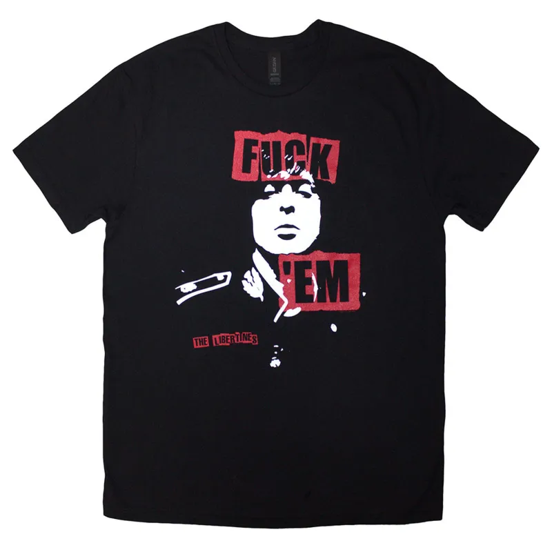 The Libertines Slogan T Shirt sold by Paradiso Clothing