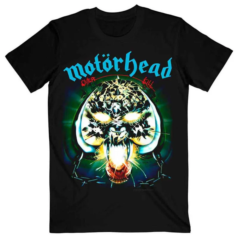 Motorhead Overkill Band Logo T Shirt sold by Paradiso Clothing