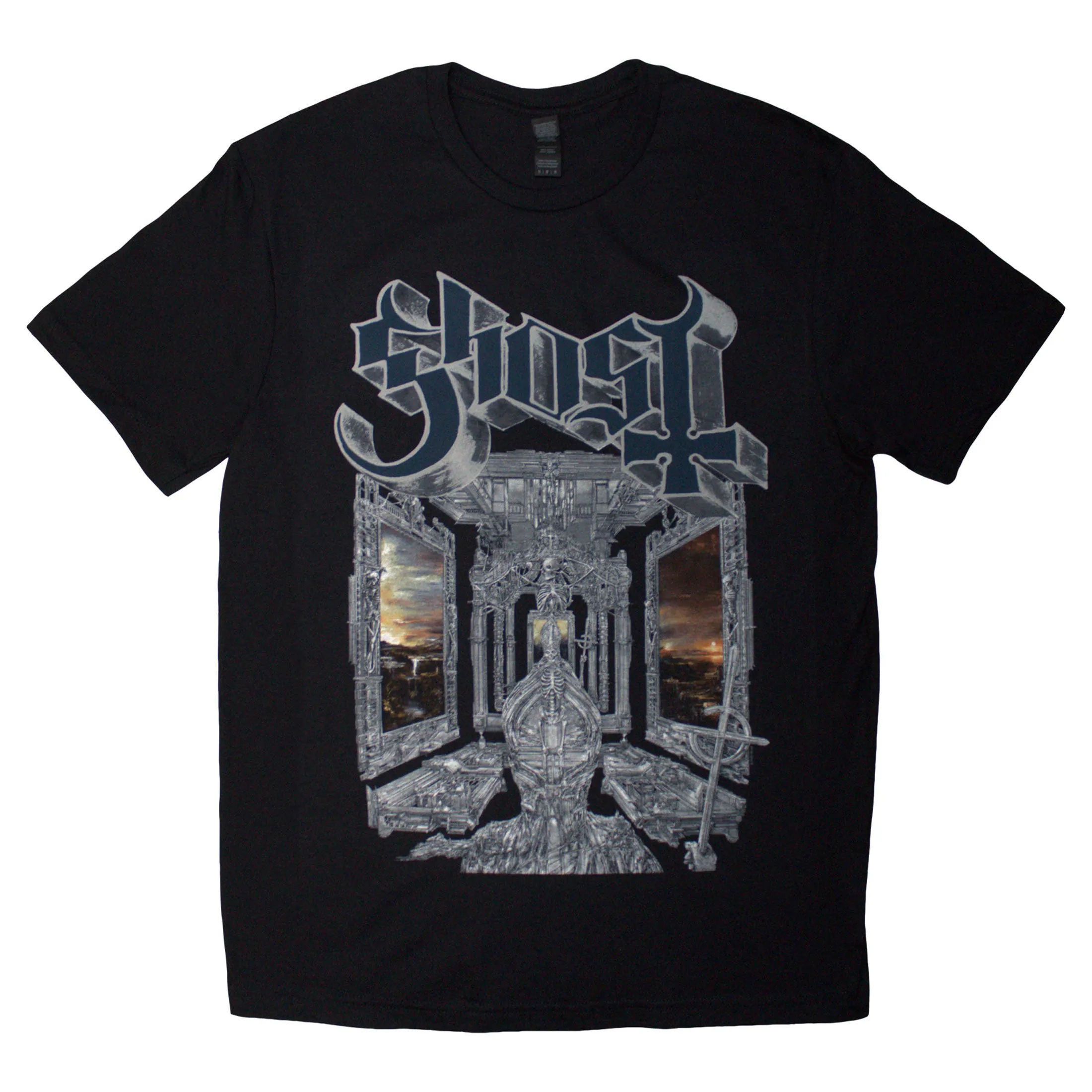 Ghost Skeleta Band Logo T Shirt sold by Paradiso Clothing