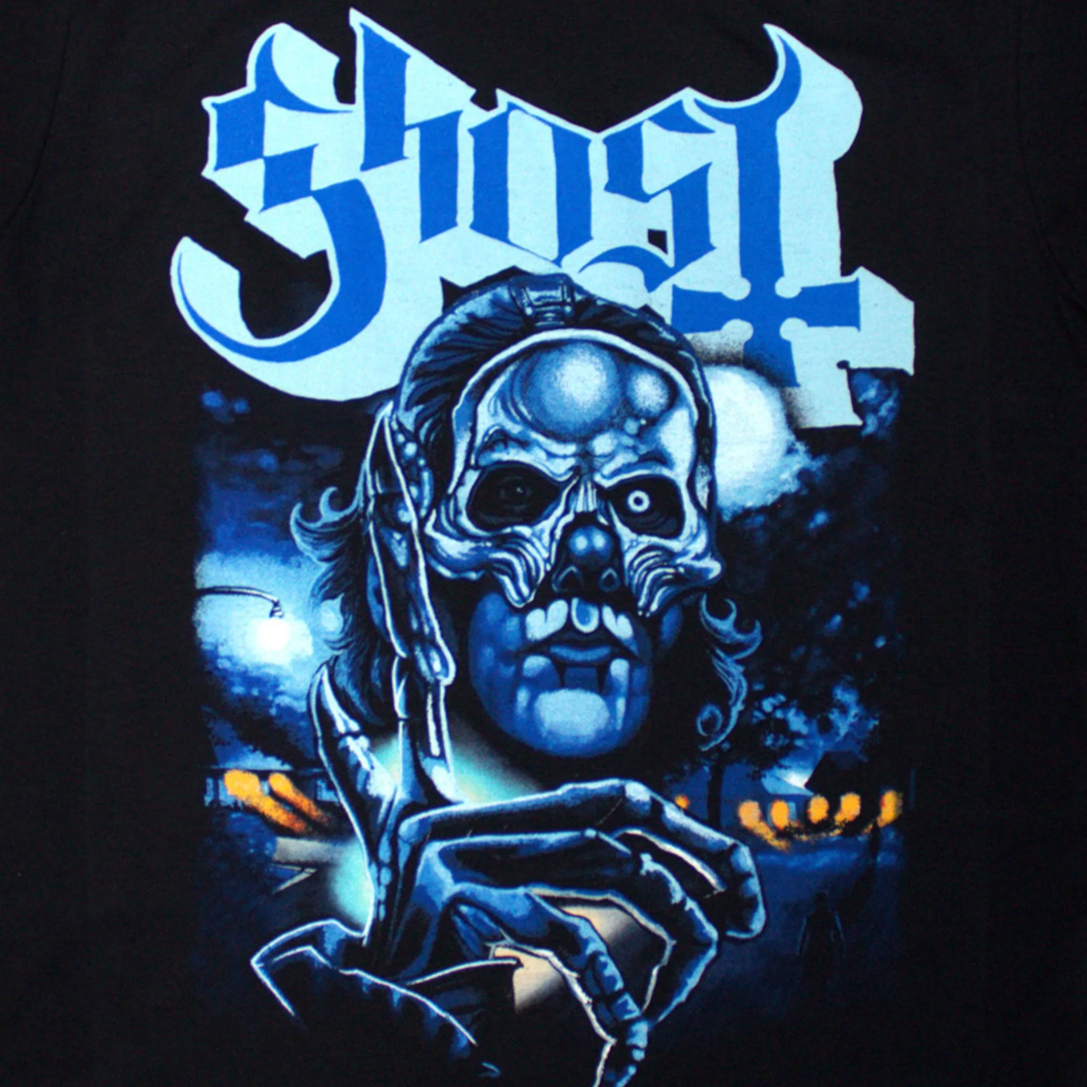 Ghost Nightmare V Band Logo T Shirt sold by Paradiso Clothing product image thumbnail 2