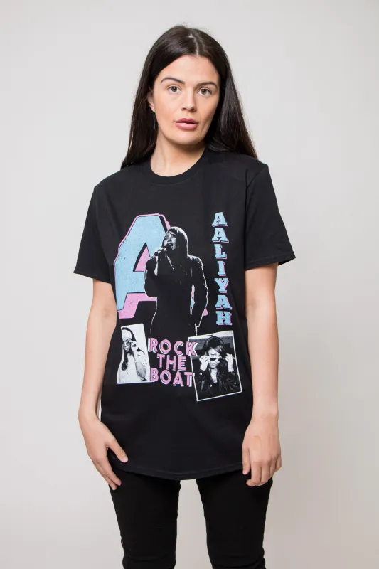 Aaliyah Rock The Boat T Shirt made by Paradiso Clothing