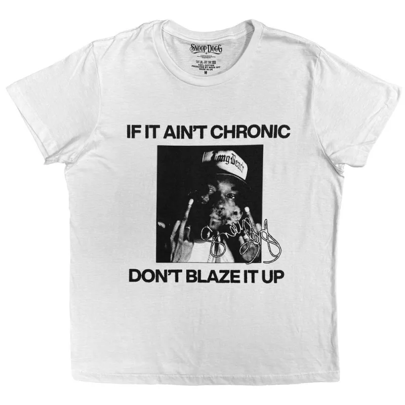 Snoop Dogg Chronic Signature T Shirt made by Paradiso Clothing