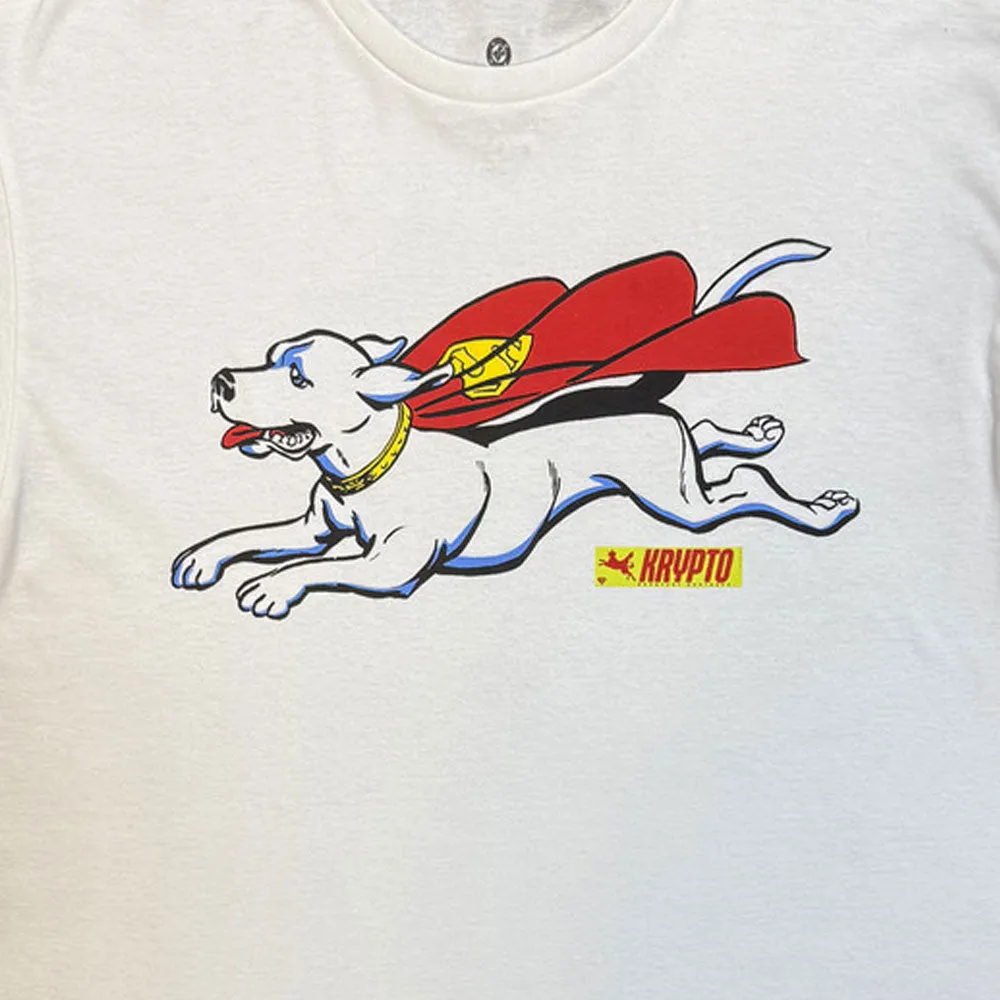 Superman Krypto Flying T Shirt sold by Paradiso Clothing product image thumbnail 2