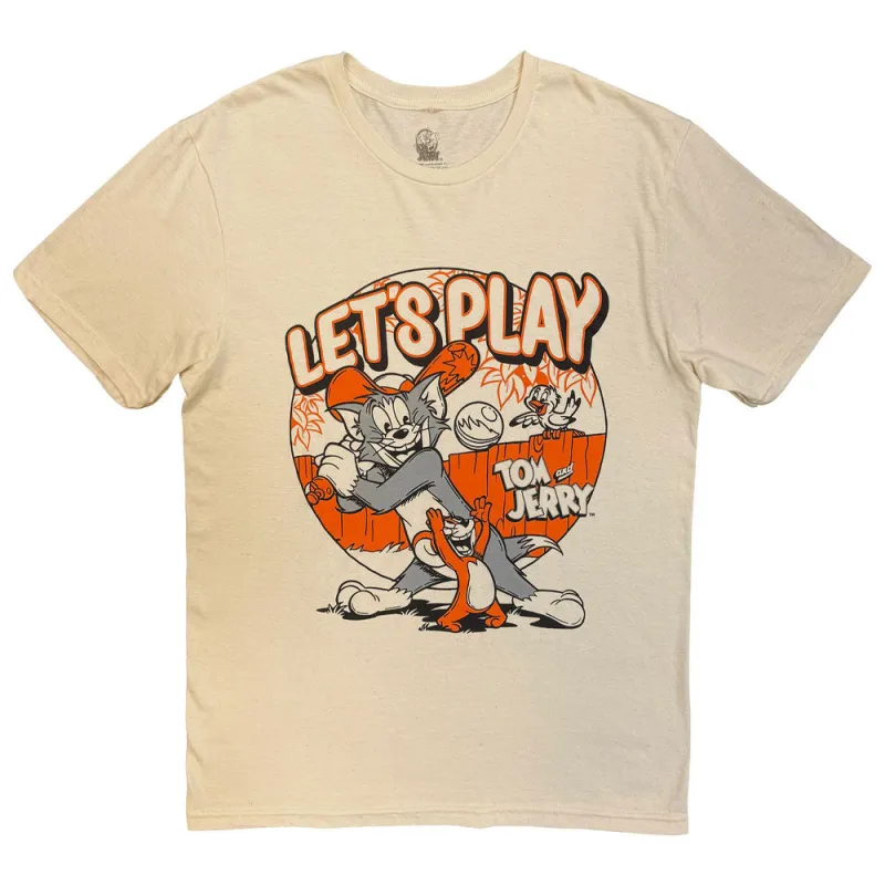 Tom And Jerry Lets Play T Shirt sold by Paradiso Clothing