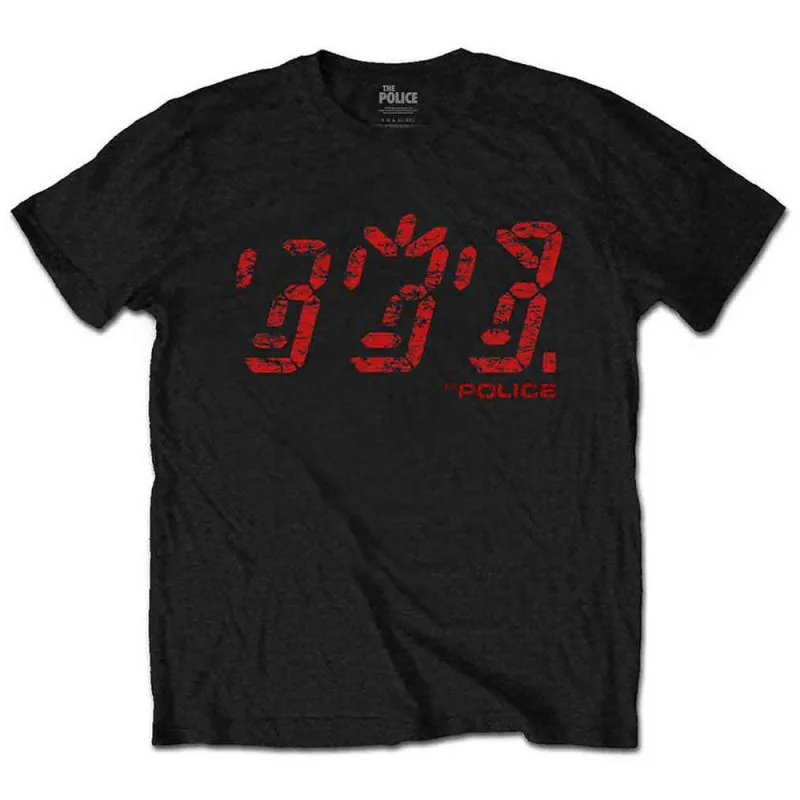The Police Vintage Ghost T Shirt made by Paradiso Clothing