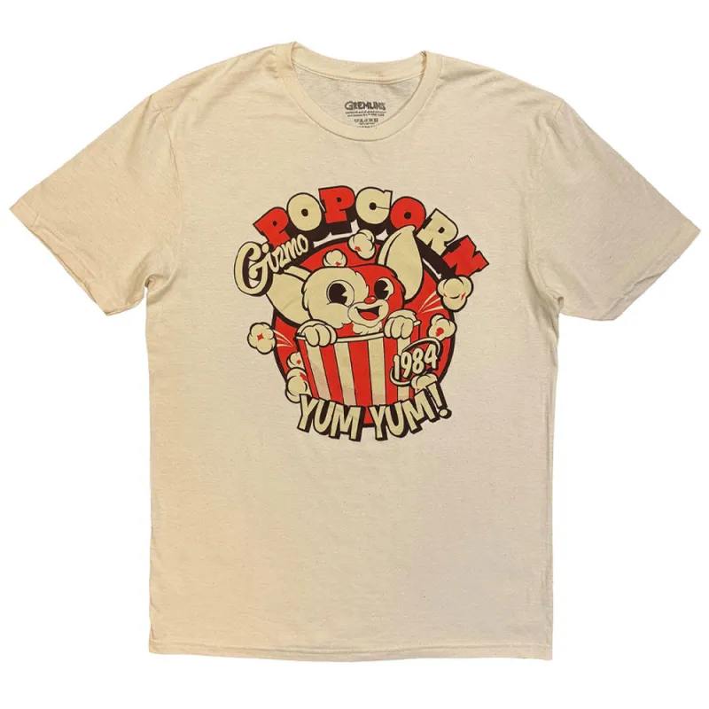 Gremlins Gizmo Popcorn T Shirt made by Paradiso Clothing