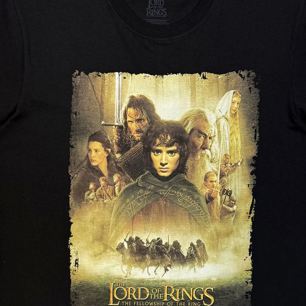 Lord Of The Rings Fellowship Of The Ring Homage T Shirt sold by Paradiso Clothing product image thumbnail 2