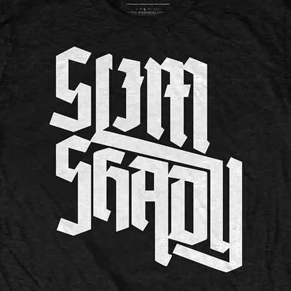 Eminem Shady Slant Logo T Shirt sold by Paradiso Clothing product image thumbnail 2