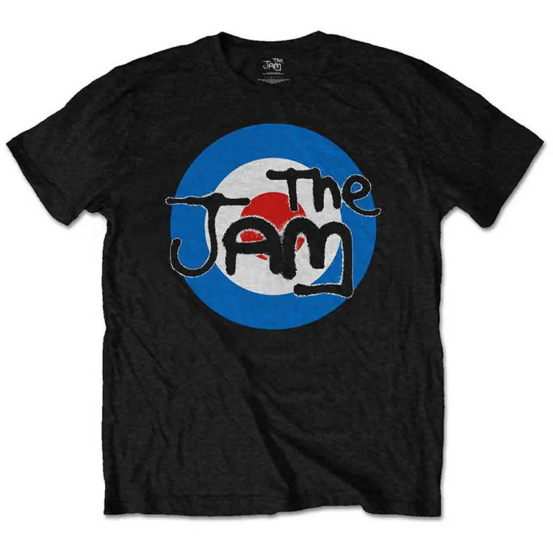 The Jam Target Band Logo T Shirt made by Paradiso Clothing