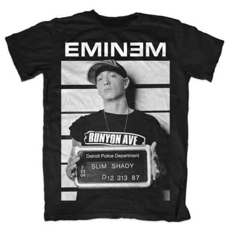 Eminem Arrest T Shirt made by Paradiso Clothing