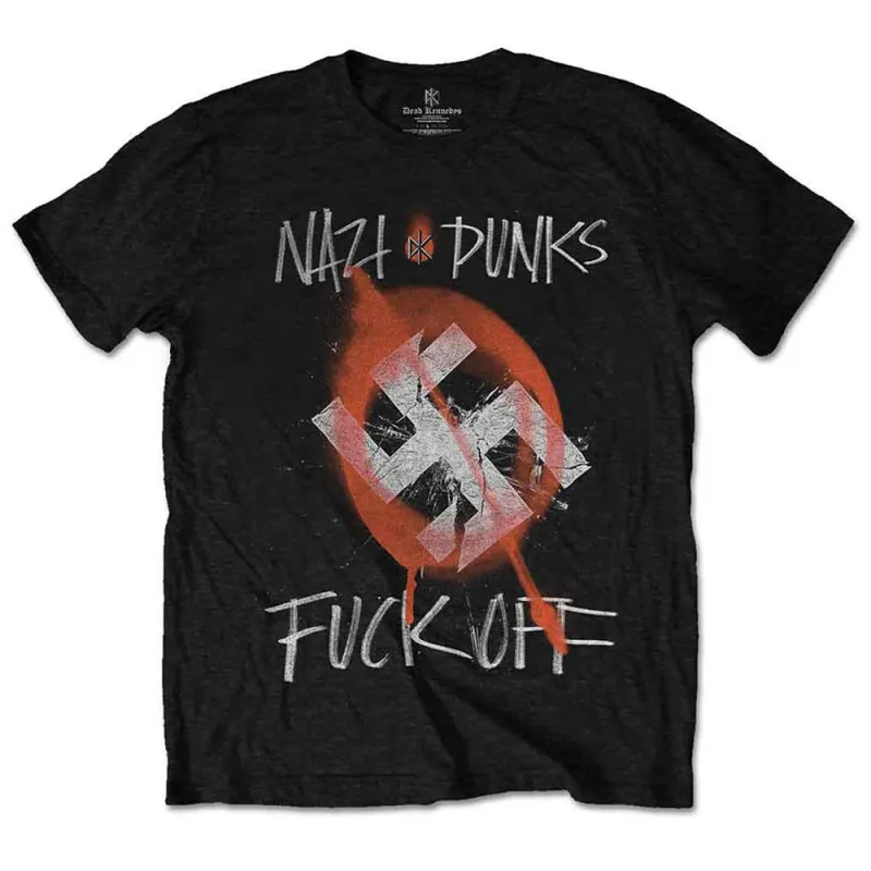 Dead Kennedys Punks Band Logo T Shirt made by Paradiso Clothing