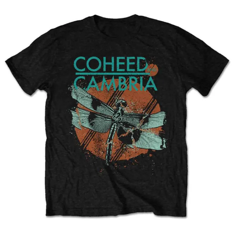 Coheed And Cambria Dragonfly T Shirt made by Paradiso Clothing