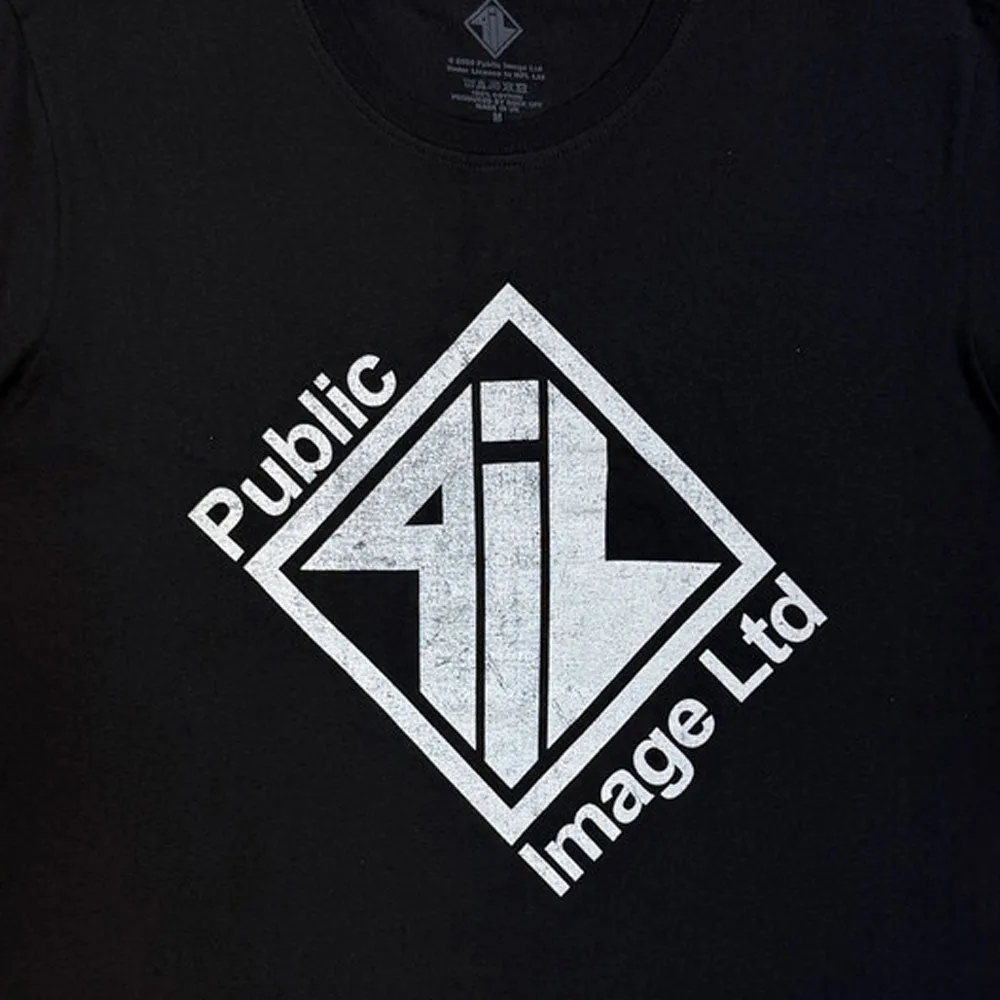 PIL Public Image Ltd Diamond Logo And Text T Shirt sold by Paradiso Clothing product image thumbnail 2