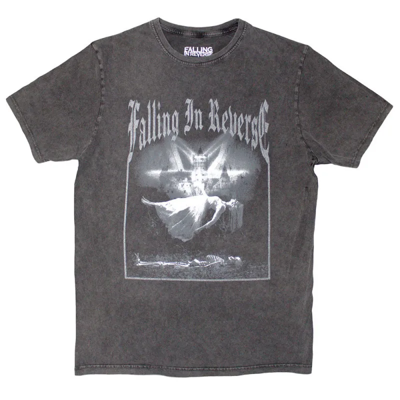 Falling In Reverse Floating Stone Wash T Shirt made by Paradiso Clothing