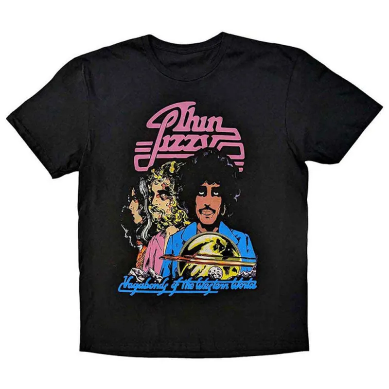 Thin Lizzy Vagabonds of the Western World Tracklist T Shirt made by Paradiso Clothing