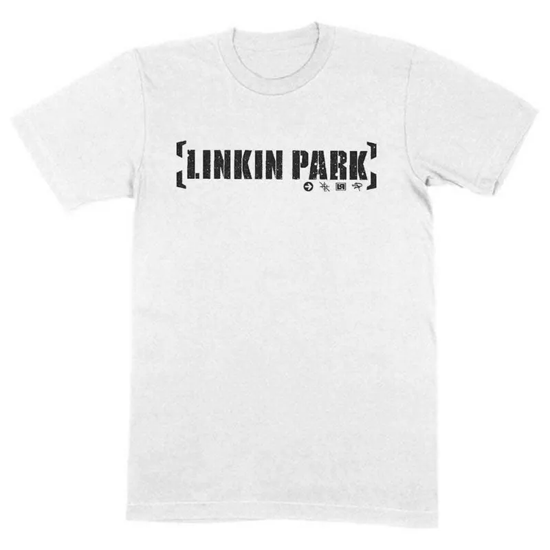 Linkin Park Bracket Band Logo T Shirt made by Paradiso Clothing