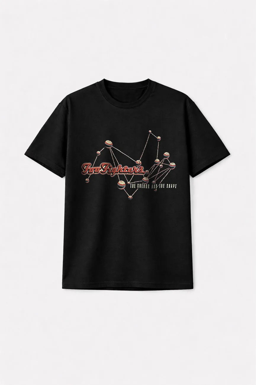 Foo Fighters The Colour and The Shape Premium Carbon Finish T Shirt sold by Paradiso Clothing