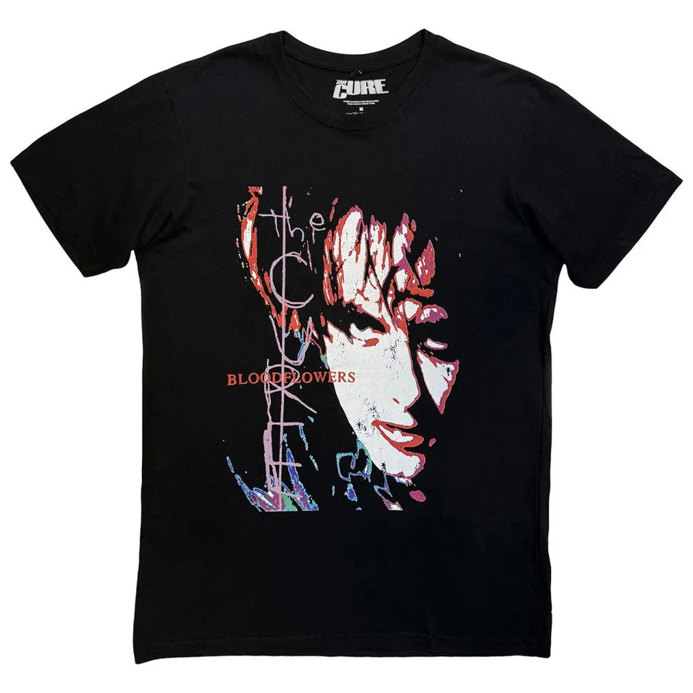 The Cure Bloodflowers Tour 2000 Premium Carbon Finish T Shirt sold by Paradiso Clothing