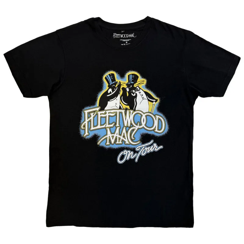Fleetwood Mac On Tour Premium Carbon Finish T Shirt sold by Paradiso Clothing