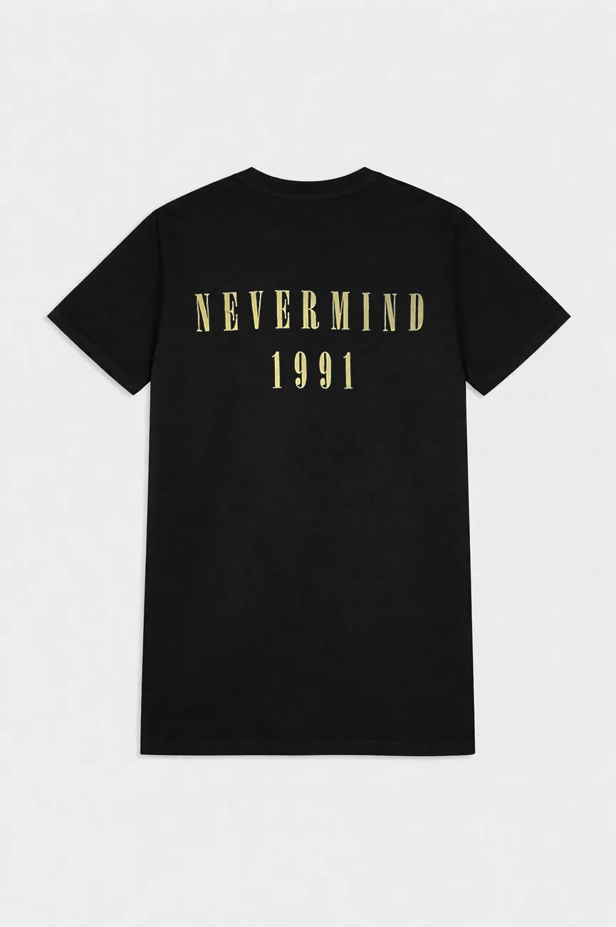 Nirvana Nevermind 91 Hotel Photo Premium Carbon Finish T Shirt sold by Paradiso Clothing product image thumbnail 2