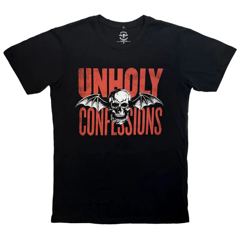 Avenged Sevenfold Unholy Confessions Premium Carbon Finish T Shirt sold by Paradiso Clothing