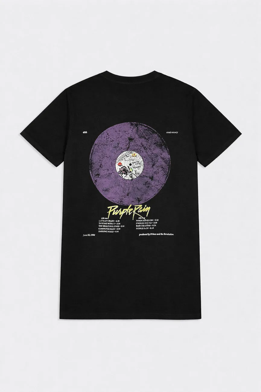 Prince Purple Rain 40th Anniversary Premium Carbon Finish T Shirt sold by Paradiso Clothing product image thumbnail 2
