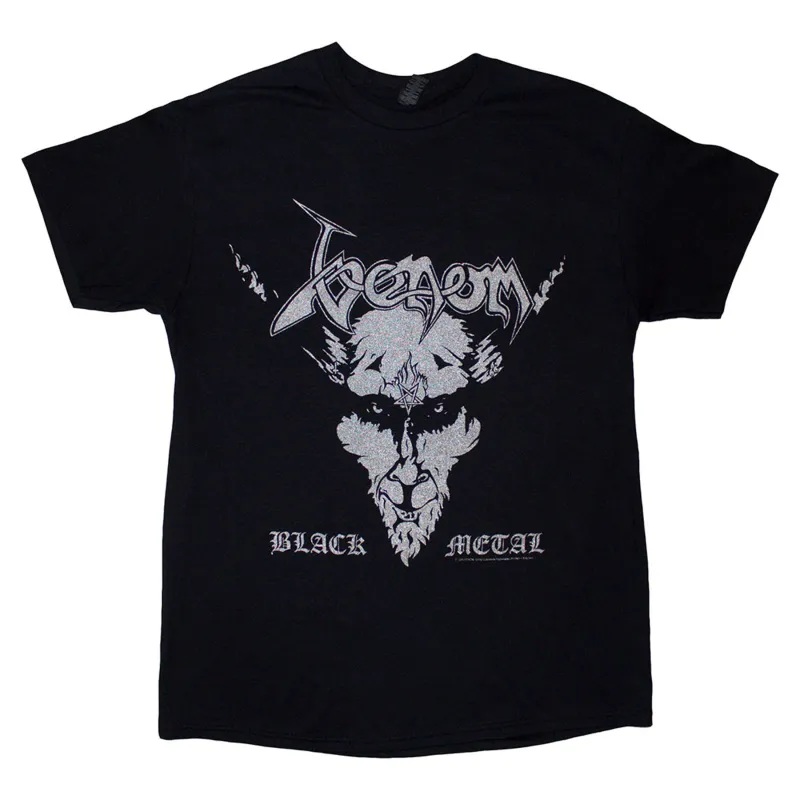Venom Black Metal T Shirt made by Paradiso Clothing