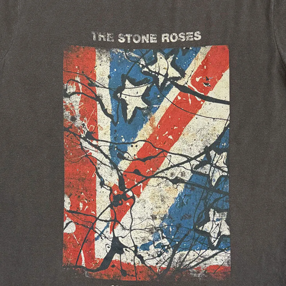 The Stone Roses Waterfall Jumbo Print Stone Wash T Shirt sold by Paradiso Clothing product image thumbnail 2