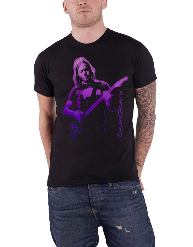 David Gilmour Gradient Pig T Shirt sold by Paradiso Clothing
