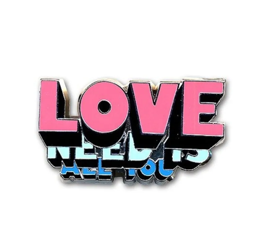 The Beatles All You Need Is Love Pin Badge made by The Beatles