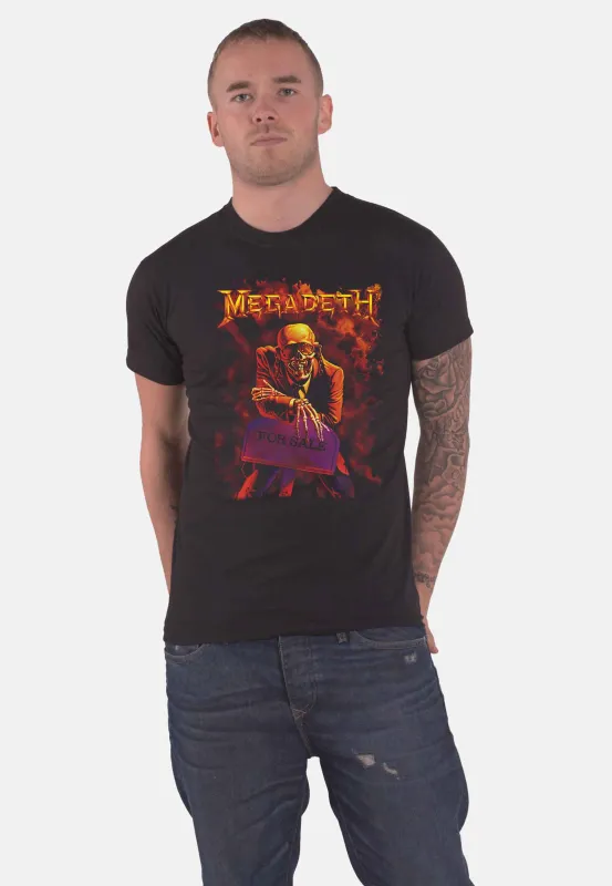 Megadeth Peace Sells T Shirt sold by Paradiso Clothing