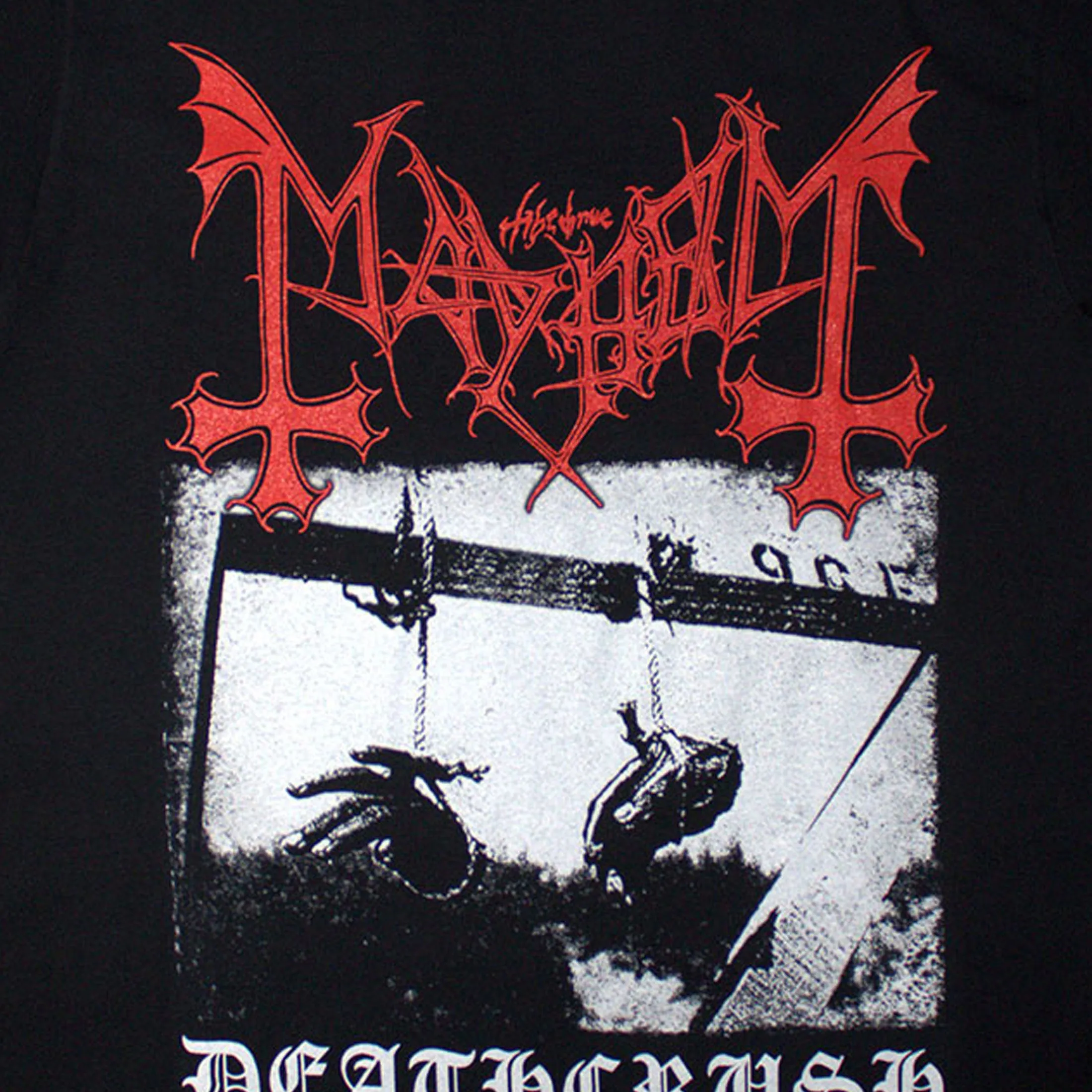 Mayhem Deathcrush T Shirt sold by Paradiso Clothing product image thumbnail 2