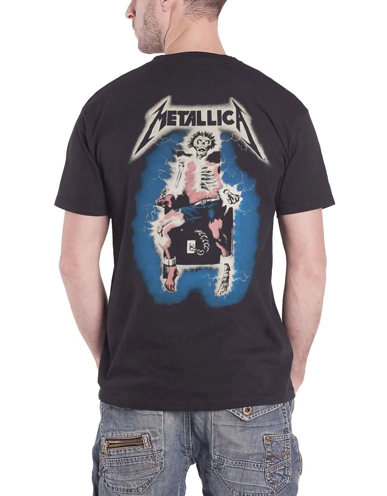 Metallica Ride the Lightning Album Cover T Shirt sold by Paradiso Clothing product image thumbnail 2